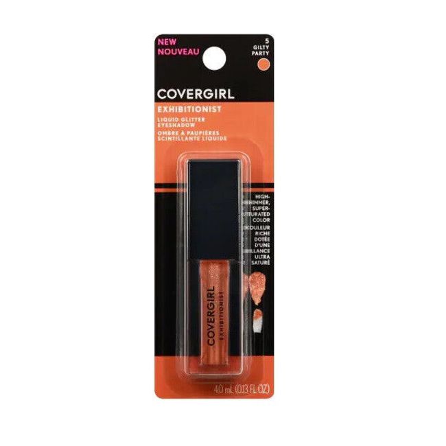 Covergirl Exhibitionist Liquid Glitter Eyeshadow #5 Gilty Party