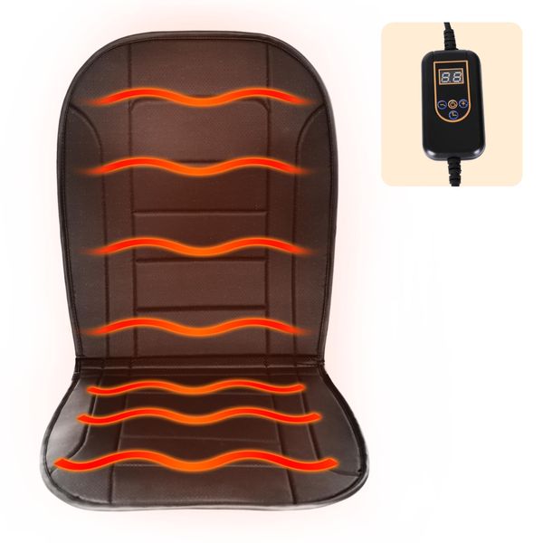 LALOSHI Heated Seat Cushion,Heated Seat Cushion for Office Chair,Chair Heated Pad with Sensitive Switch,Heated Cover at Work/Office/Home Etc.