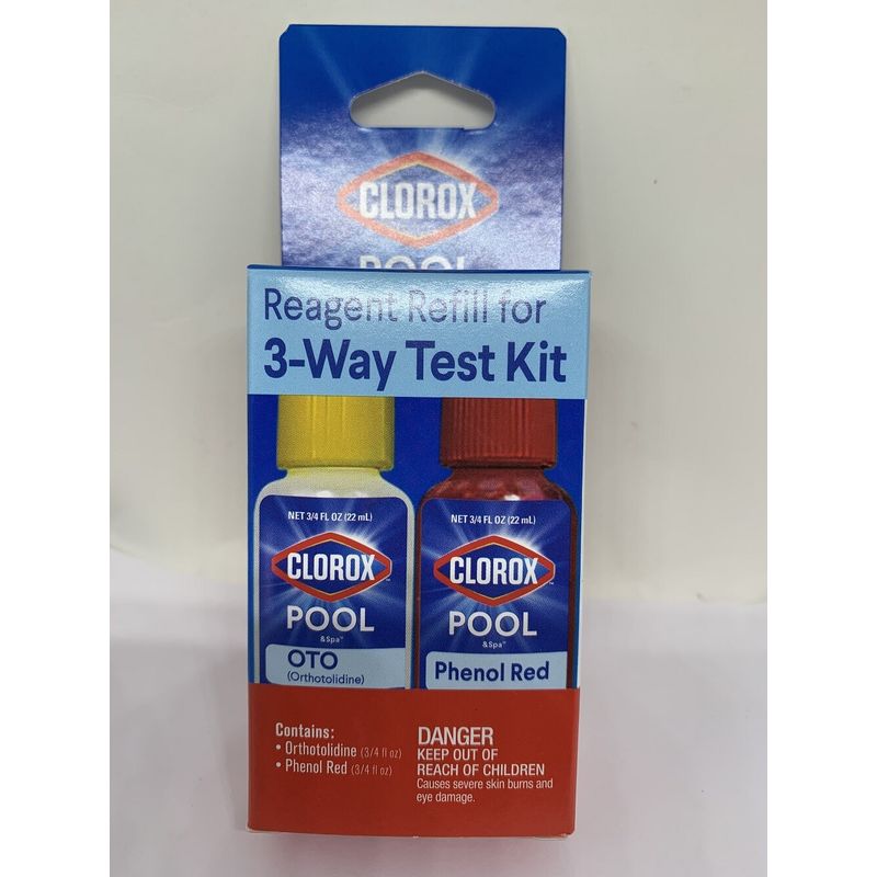 Clorox Pool Reagent Refill for 3-Way Test Kit - Online Marketplace ...