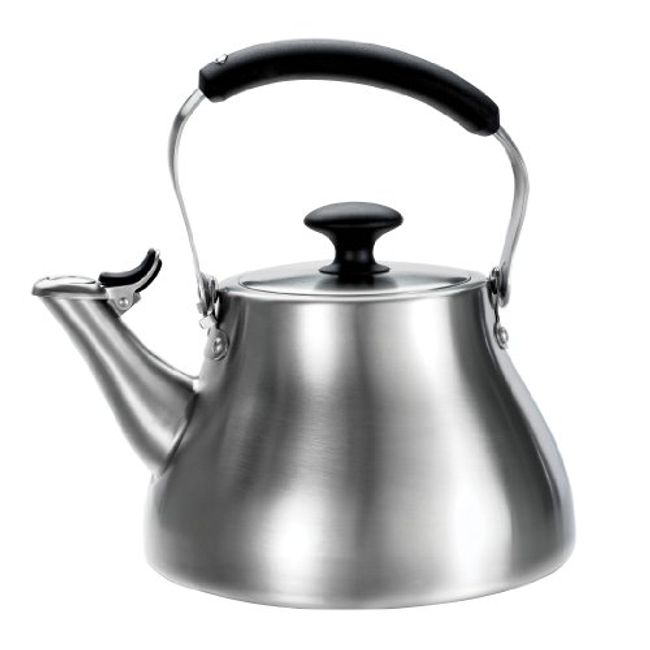 OXO Brew Classic Traditional Brushed Stainless Steel Tea Kettle