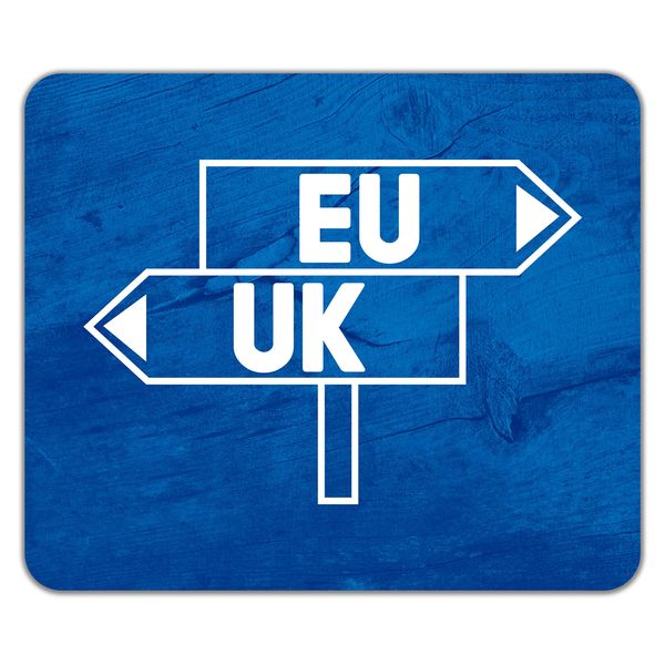 Shopagift EU UK Brexit Mouse Mat Pad 24cm x 19cm