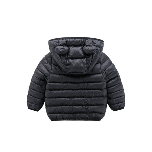 CECORC Winter Coats for Kids with Hoods Light Puffer Jacket for Girls, Boys | Baby, Infants, Toddlers, 12-18 Months,Black