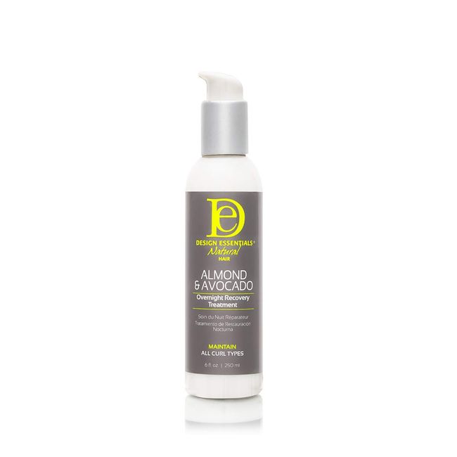 Design Essentials Natural Almond & Avocado Overnight Recovery Treatment, 6 Fl Oz