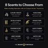 The Beard Struggle - Gentlemen's Beard & Moustache Wax - Gold Collection - Valhalla's Gates - 50g / 1.76 US. oz. Warrior-Glass™ Jar