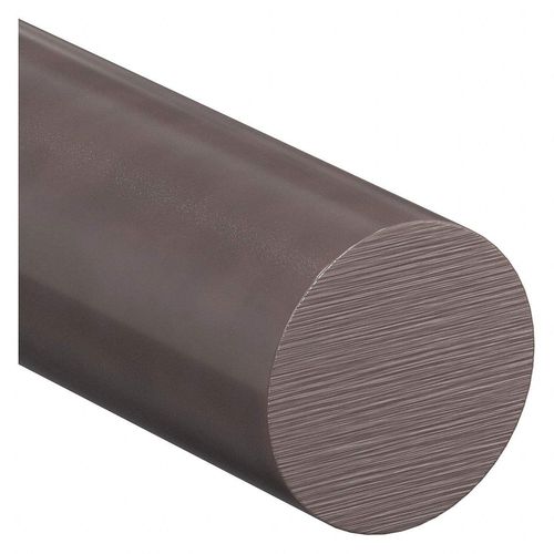 Rod, Acetal, 150, Wht, 1 1/4 in Dia x 1 Ft L