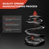 2x Rear Left and Right Side Coil Spring for Chevrolet Malibu 04-08 Variable Rate