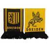 Generisch Dresden Scarf Skyline/Stadium (Knitted Scarf), Black / Yellow