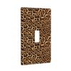 Leopard Print Light Switch Cover Plates Single Toggle Wall Plate, Decorative 1-Gang Lightswitch Cover