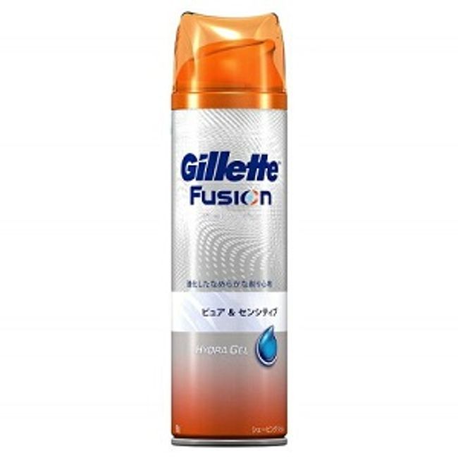 [Next day delivery available] [P&amp;G] Gillette Fusion Shaving Gel Pure Sensitive 195g [Cosmetics]