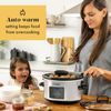 Crock-Pot 4 Quart Travel Proof Cook and Carry Programmable Slow Cooker with...