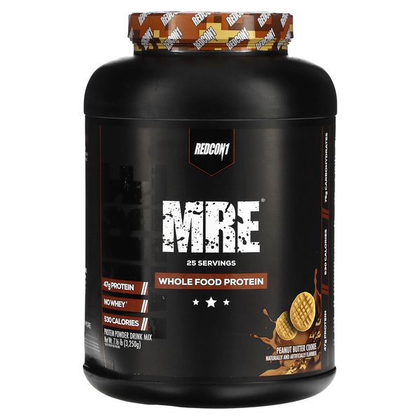 MRE, Whole Food Protein, Peanut Butter Cookie, 7.16 lb (3,250 g)