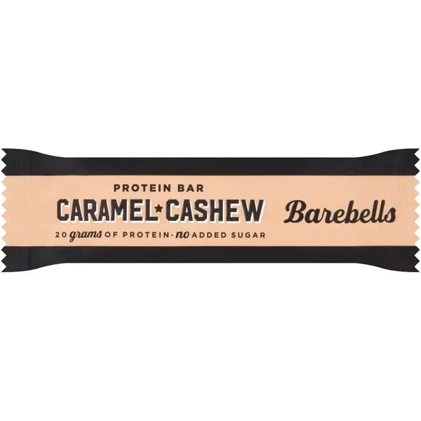 Barebels High Protein, No Sugar Protein Bars – Delicious Flavors & Maximum Nutrition (3, Caramel Cashew)