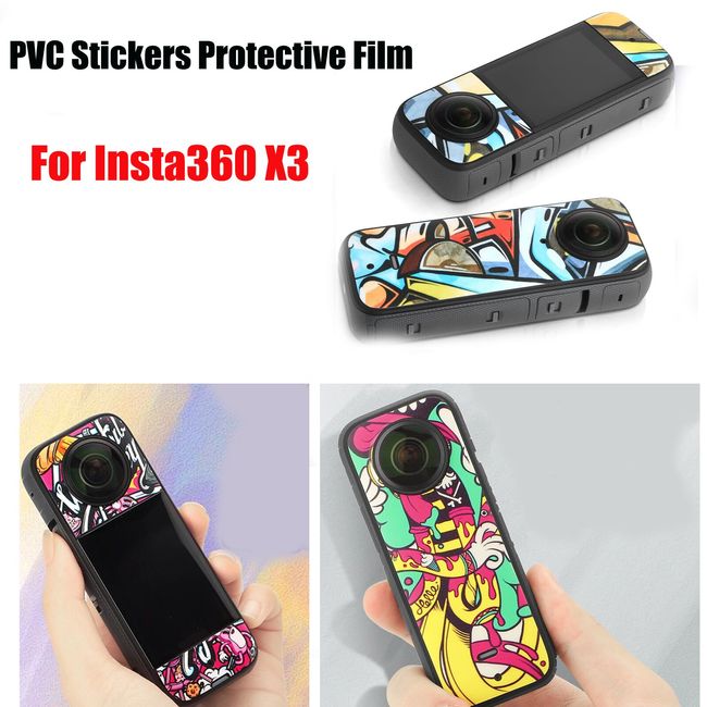 2 Pack Tempered Glass Screen Protector Film For Insta360 X3 Protection Film  for Insta360 One X3 Panoramic Action Camera Accessories