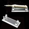 1PC Acrylic Tattoo Gun Holder Tattoo Machine Stand Clear Tattoo Pen Display Stand Rack Shelf Best for Salon Personal Use