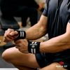RAW N' FIT MAKE YOURSELF A PRIORITY muñequeras Gym (Black/White)