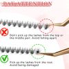 Glowingwin Individual Lashes Cluster Lashes 120 PCS Natural Look False Eyelashes Individual Soft DIY Lash Extensions At Home(20D Mix8-14mm 0.07C Curl)