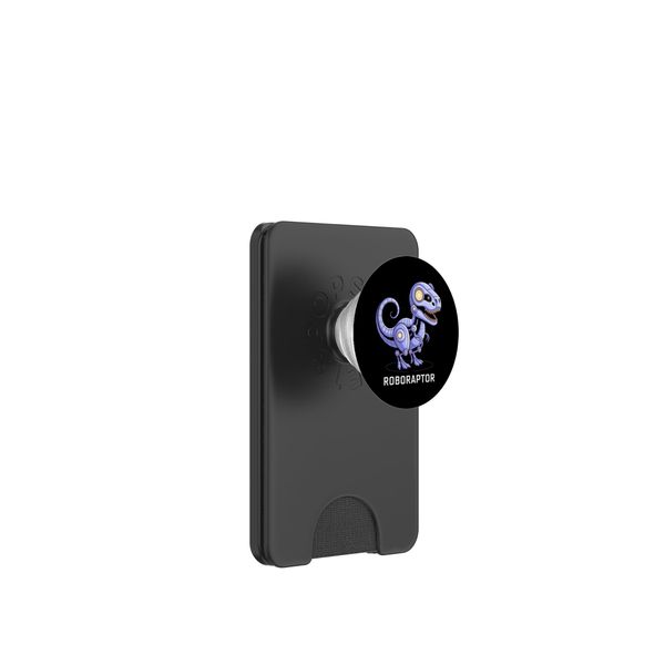 Robotic Dinosaur T-Rex Robotic Engineering Dino Funny Robot PopSockets PopWallet for MagSafe