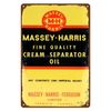 tractor equipment 1940s rustic barnyard Quart Oil tin sign