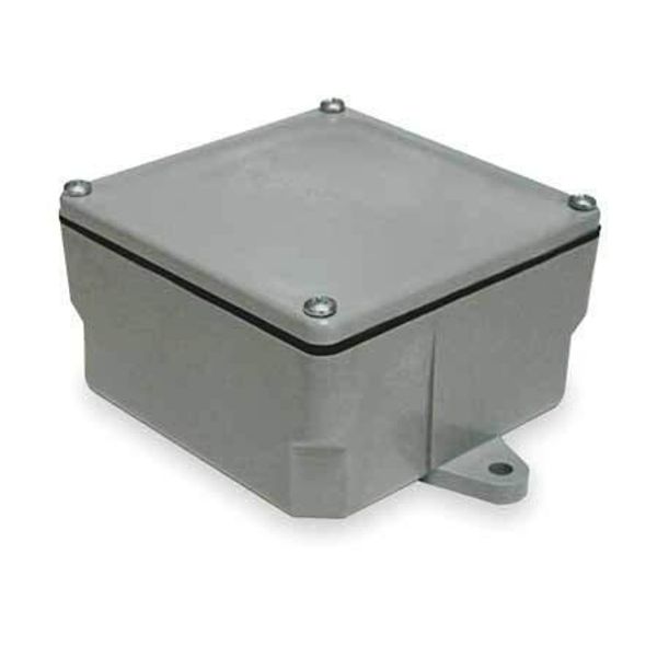 Cantex 5133713 Rigid PVC Molded Screw Cover Junction Box 12 nch x 12 nch x 6