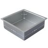 PME Square Cake Pan, Aluminium, 8 x 3 inch, Silver