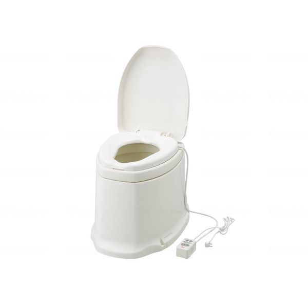 Enter during the period to get 10x points Anju Sitting Toilet Seat Sanitary Ace SD Freestanding Heated Toilet Seat Height #8 Ivory