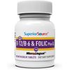 Superior Source B Complex Vitamins with Vitamin D3 Sublingual Tablets 1 Count