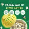 Ecoegg Laundry Egg with 70 Loads Included | Fragrance-Free Laundry Detergent | Non-Bio | No Enzymes, Phosphates, Palm Oil, or Chlorine Bleach | Safe for Sensitive Skin