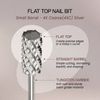 Professional Silver Small Barrel Nail Carbide Drill Bit 4X Coarse Grit