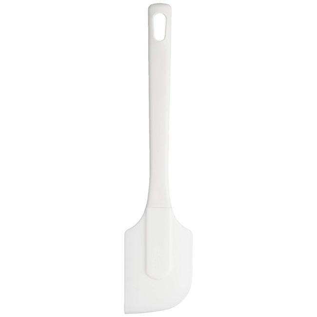 Shimomura Kougyou FVS-619 Full Veggie Smile Silicone Spatula, Dishwasher Safe, Made in Japan (Tsubamesanjo, Niigata)