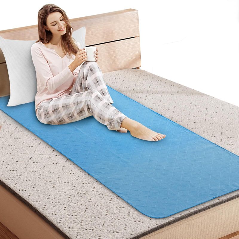 Hospital Bed Pads 34 x 76 Non Slip Washable Pee Pads and Mattress Protector Waterproof