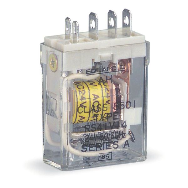 Square D 8501RSD41V53 RELAY 240VAC 12AMP TYPE R +OPTIONS