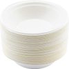 50 Pack 6' Inch 12oz Compostable Biodegradable Bagasse Bowls Eco Friendly