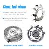 SH50 Replacement Heads with Blade Retaining Rings for Philips Norelco 5000 Series 6-pc Pack