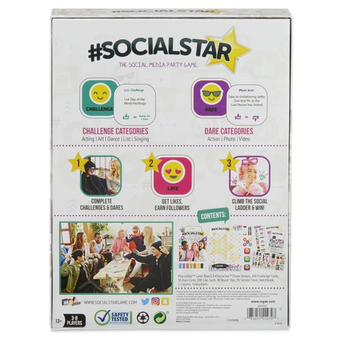#SocialStar – The Social Media Party Game