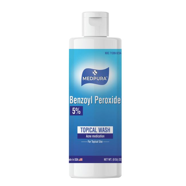 BENZOYL PEROXIDE 5% TOPICAL WASH 8 OZ