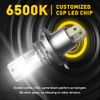 AUXITO H4 LED Headlight Bulb Conversion Kit High Low Beam Lamp 6500K Super White