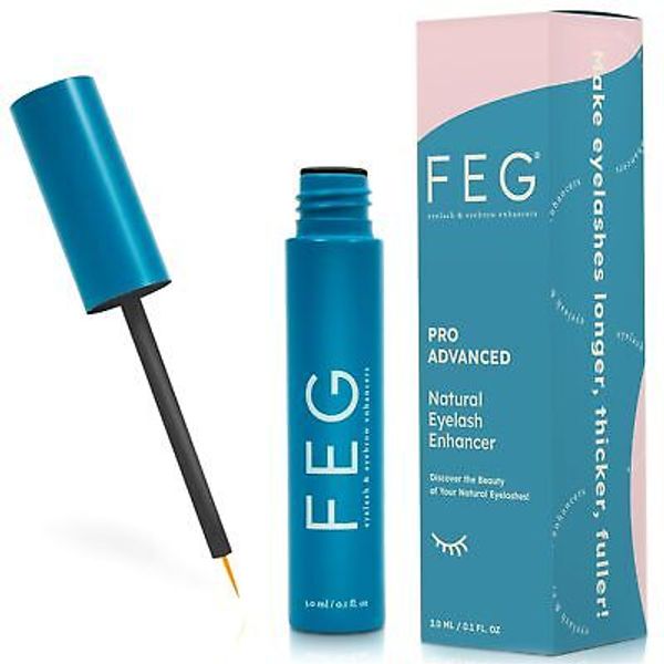 FEG Advanced Natural Eyelash Enhancer Serum Eyelash Growth Thick Full Long 3ml