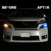 2 Pack LED 9 Row T10 Position Lamps Blue Twin EC22S