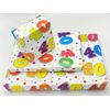 40th Birthday Wrapping Paper, 2 Sheets and 1 Matching Tag (White)