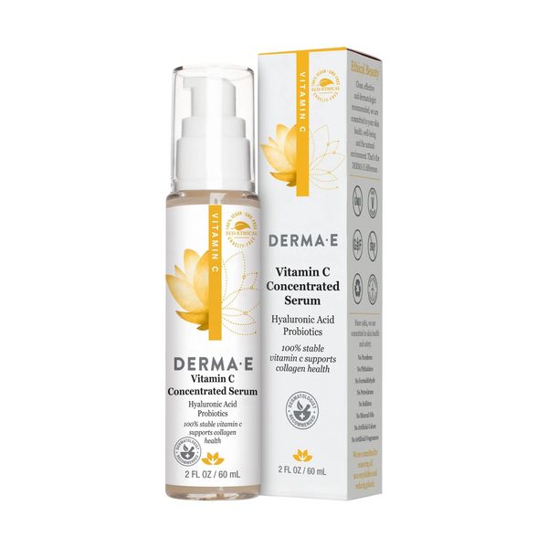 DERMA-E "C" Serum Vitamin C Serum with Hyaluronic Acid