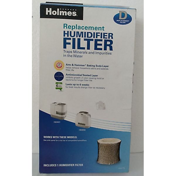 Holmes Replacement Humidifier Filter D 1 Pack Antimicrobial HM3656 HM3501