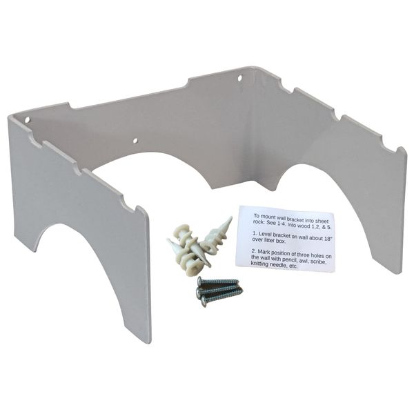 Wall & Table Top Bracket for Purrified Air Litter Box Air Purifier