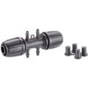 Claber 1/2 Inch cOMPRESSION Connector With 1/4 Inch 4-way Adaptor (10)