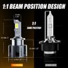 AUXBEAM D2S D2R LED Headlight Bulbs Replace HID Xenon Super White Conversion Kit