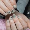 2pcs Large Size Stencil Plate Abstract Face Galaxy Nail Stamp Nail Plate Moon Star Space Nail Stamping Plate Mixed Flower Leaf Starry Sky Stainless Steel Nail Set Stencil Plate