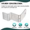 Universal L-Mount Regulator Mounting Bracket for Mounting LP Gas Regulators,Rv Post Regulator Bracket and Propane Regulator Bracket 2-Pack
