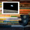 Spiffing Prints NASA - Apollo 8 Dec 24 Earthrise - Medium - Matte - Framed
