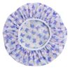 Bodylife Shower Caps 3 Pack Reusable Waterproof Bath Caps Elasticated Single Layer PEVA Shower Caps 27cm