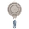 Sabichi Strainer, Silicone, Grey, 46 x 26 x 3 cm