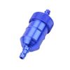 GOOFIT Aluminum Fuel Filter Replacement For Mini ATV Motorcycle blue